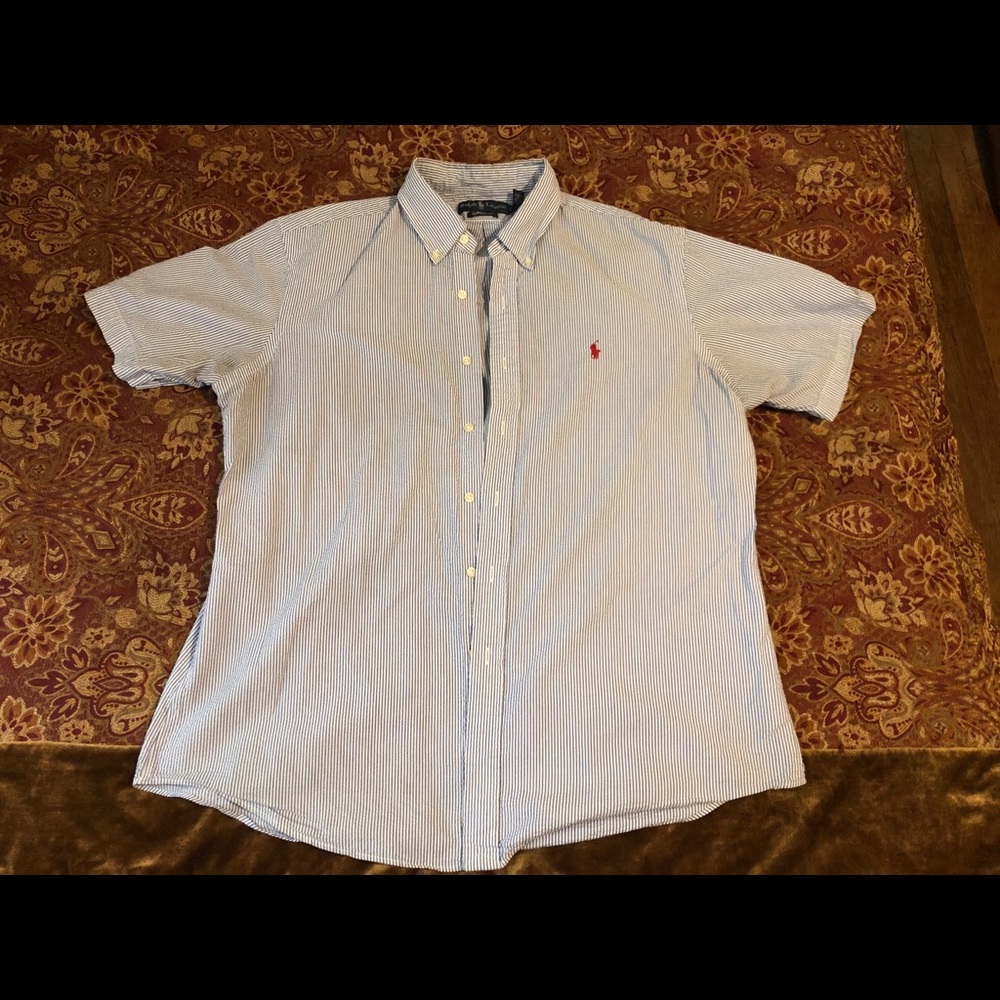 SALE❗️Polo Ralph Lauren Short Sleeve Shirt XL